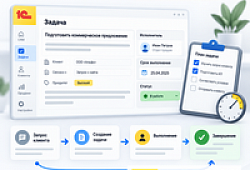 Особенности учета задач в 1С:CRM