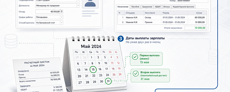 Как часто платить зарплату сотрудникам