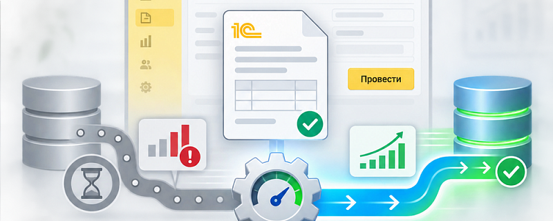 Как ускорить проведение документов в 1С