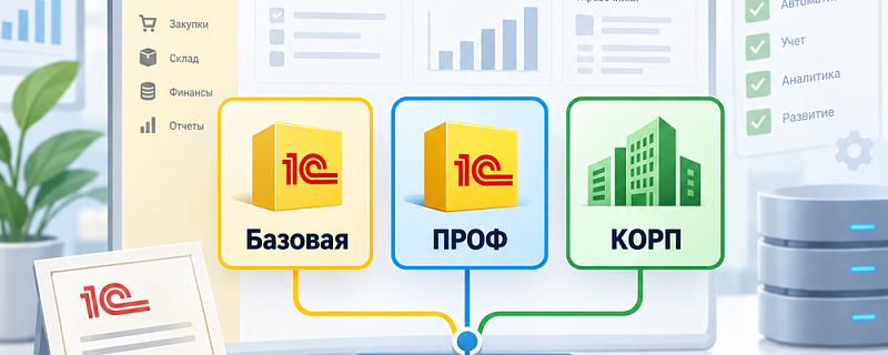 Какие лицензии 1С бывают